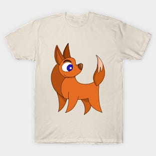 Fluffy Fox T-Shirt